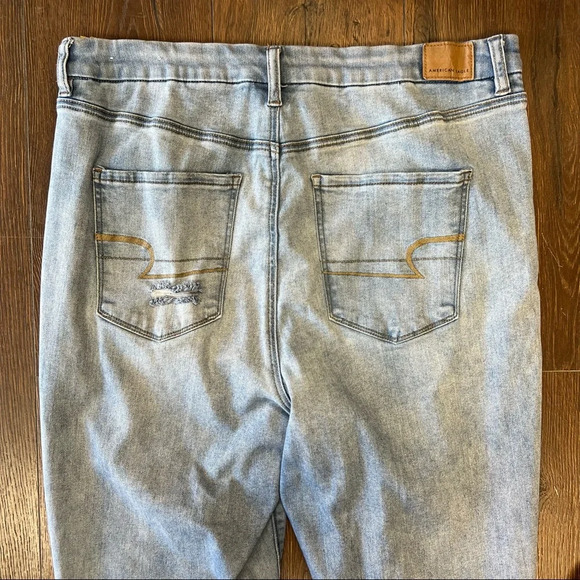 American eagle Curvy super high rise jegging‘s SZ 18 LONG - Picture 5 of 7